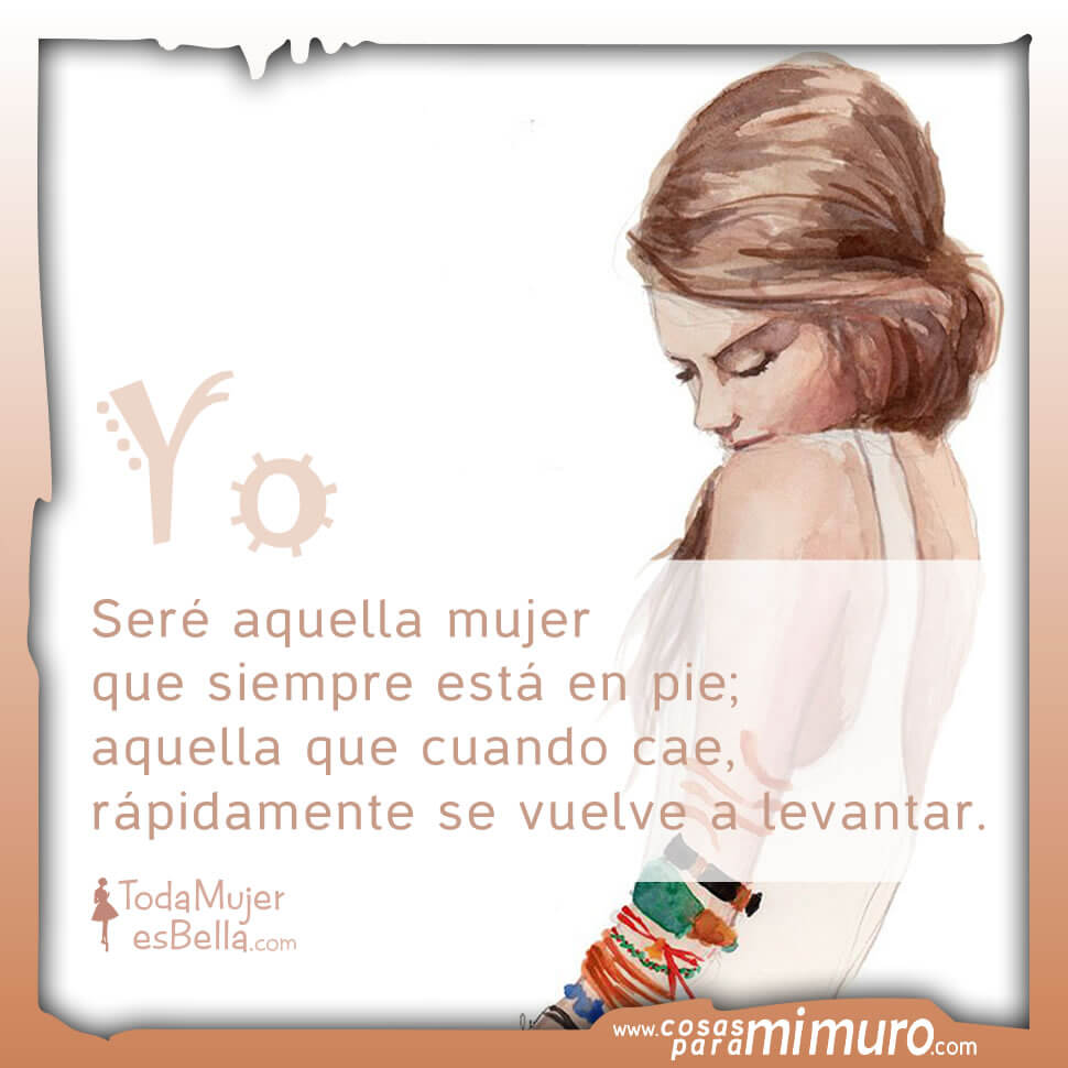 La mujer que siempre se vuelve a levantar