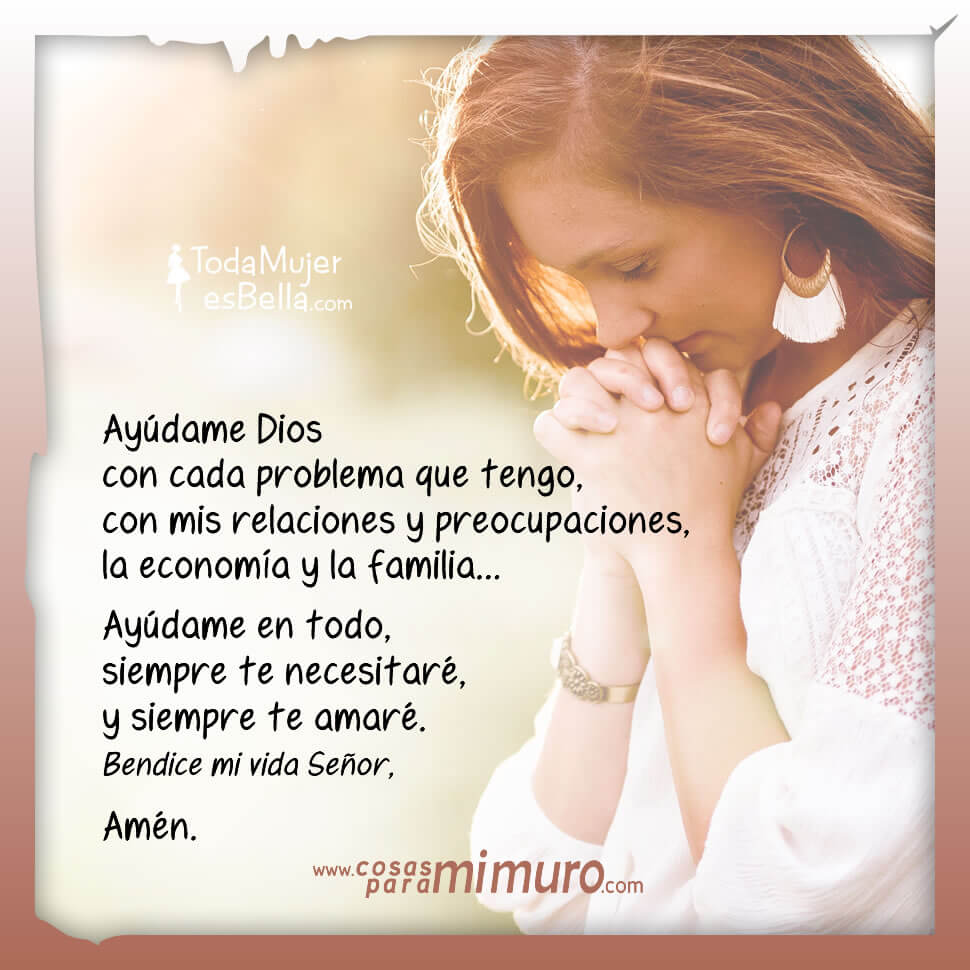 Ay&uacute;dame Dios, tengo problemas
