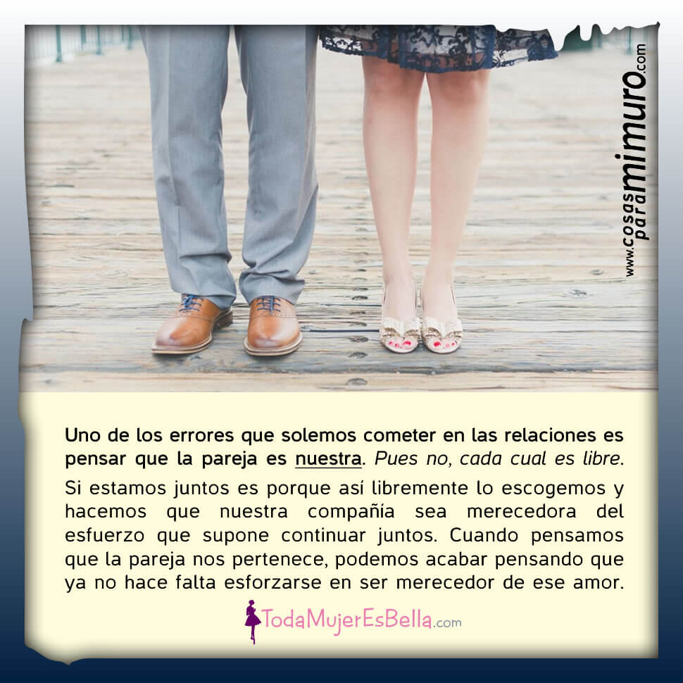 Nuestra pareja no es realmente nuestra