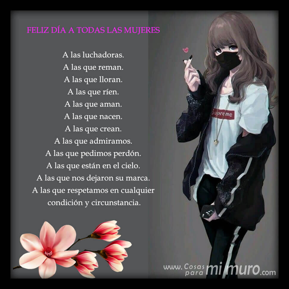 &iexcl;Feliz d&iacute;a de la Mujer!