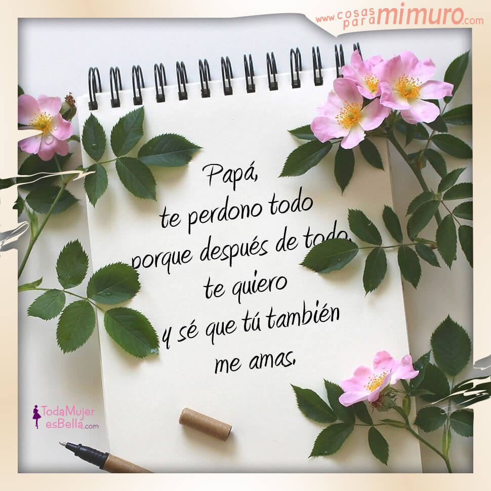 Pap&aacute;, te perdono todo