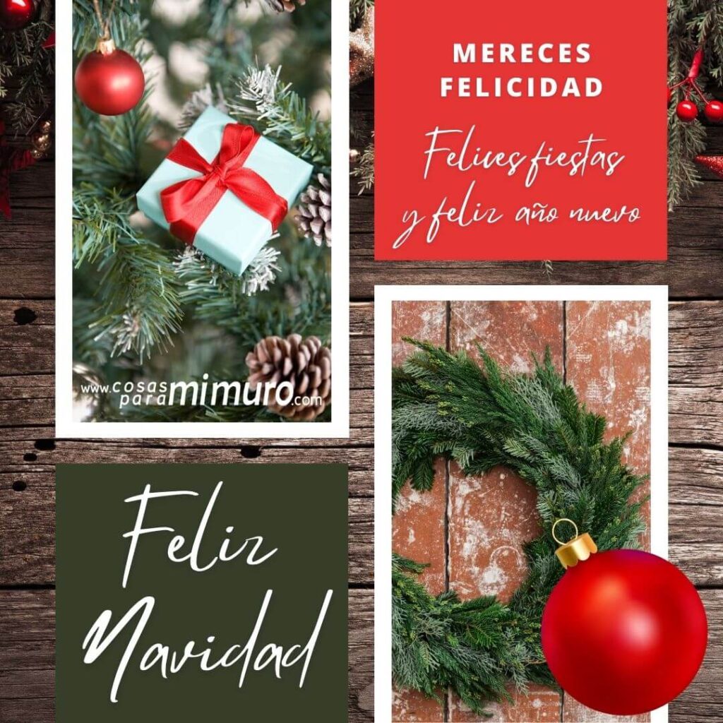 Mereces una feliz Navidad y feliz a&ntilde;o nuevo